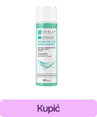 Peelingujący żel Shelly do rąk i stóp 200 ml